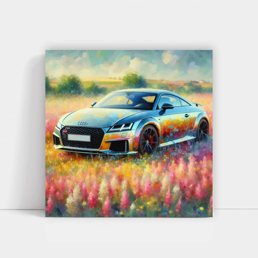 Audi TT Impressionism - Artistic Elegance and Modern Flair