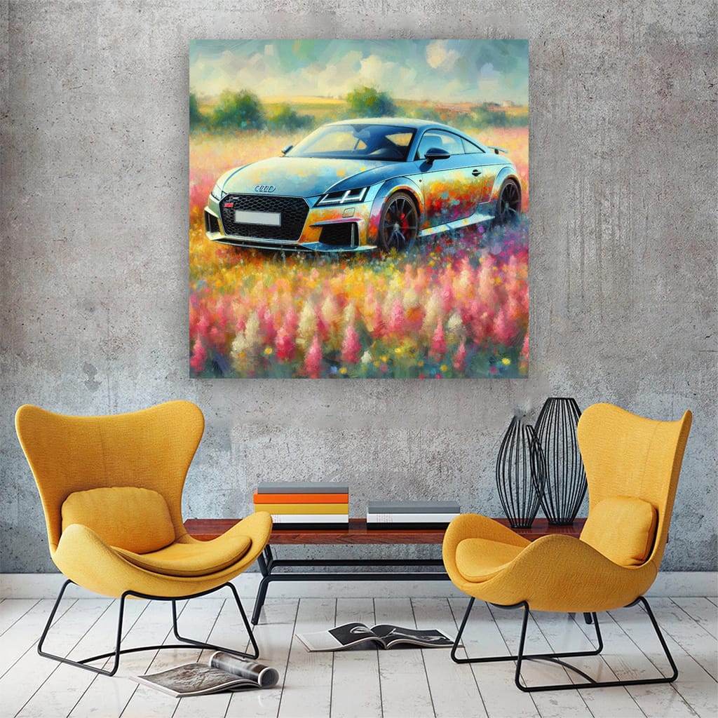 Audi TT Impressionism - Artistic Elegance and Modern Flair