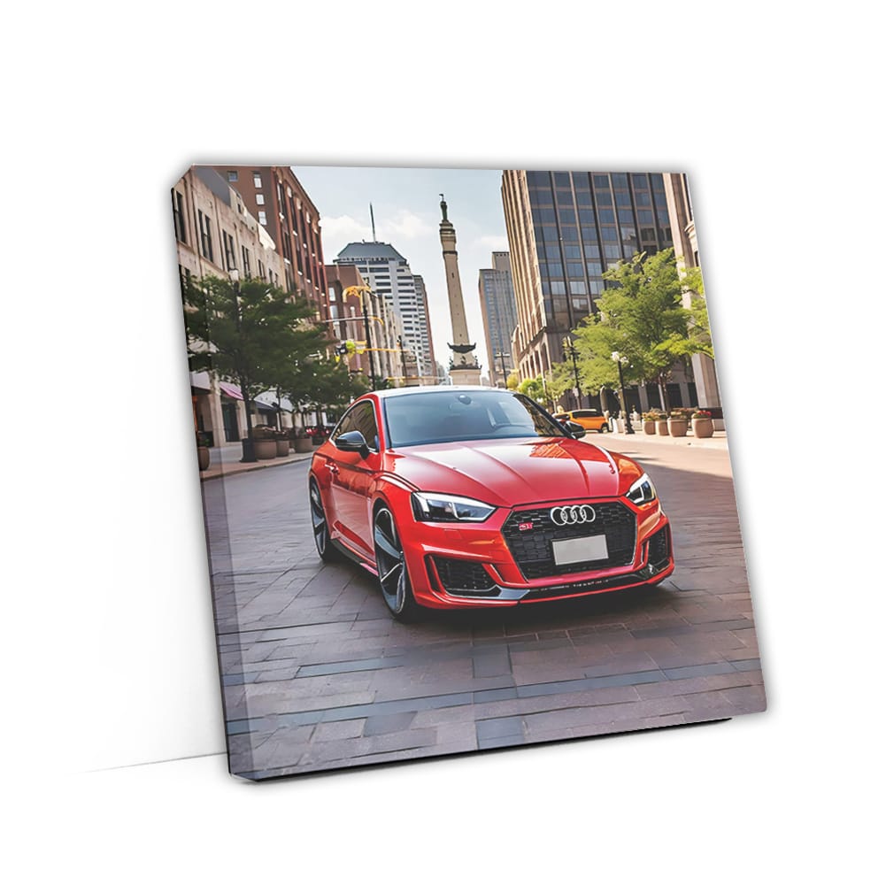 Red Audi RS5 in Indianapolis - Bold Performance and Style