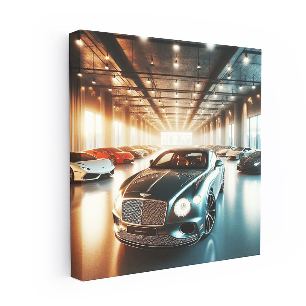Bentley Continental GT in Garage - Power Meets Elegance