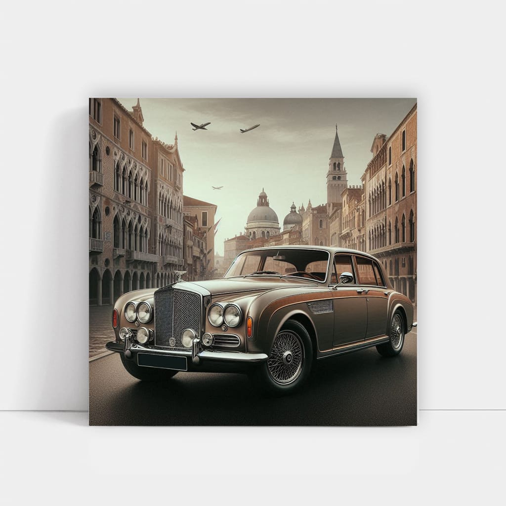 Vintage Style Bentley Flying Spur - Timeless Elegance