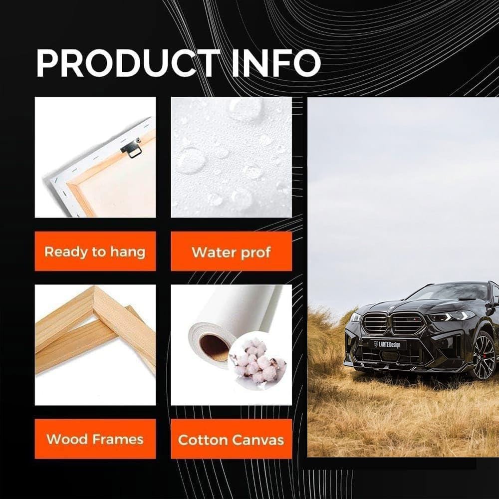 Black X6M - Bold Elegance and Power in Every Drive - EnjoyStore