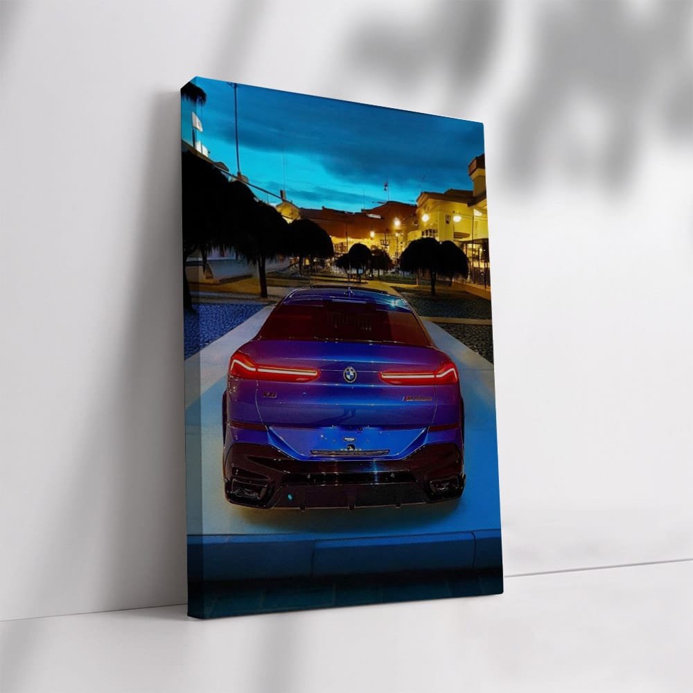 BMW X6 M50d Blue - Bold Elegance in Motion - EnjoyStore