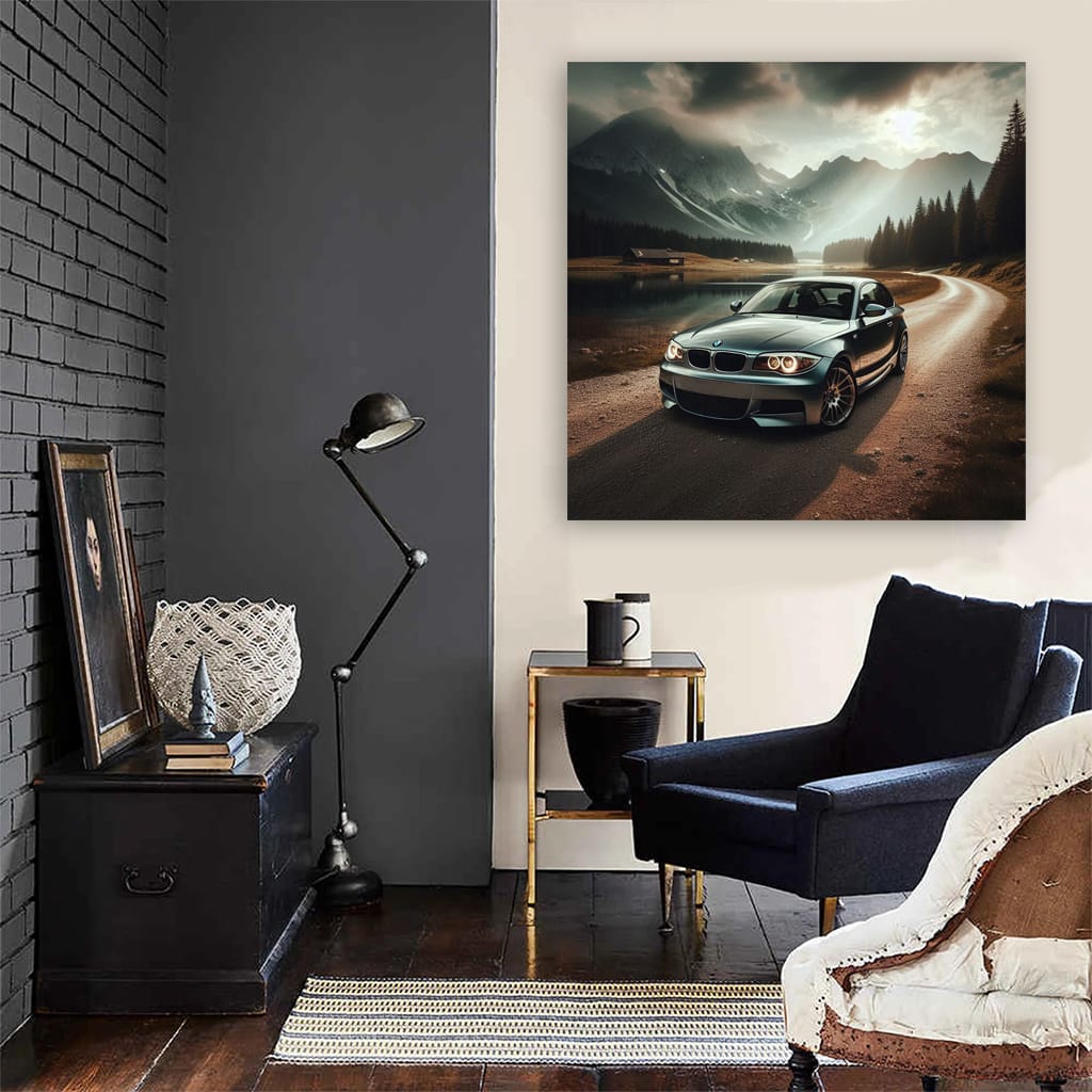 BMW E82 1 Series in Nature - Blend of Elegance and Power