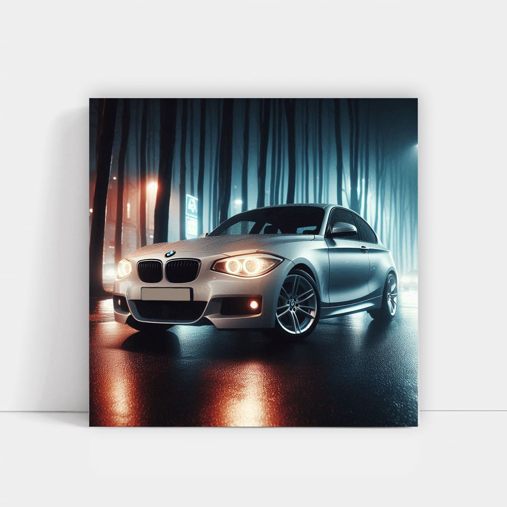 BMW E82 1 Series Nighttime Elegance - Unleash Thrill