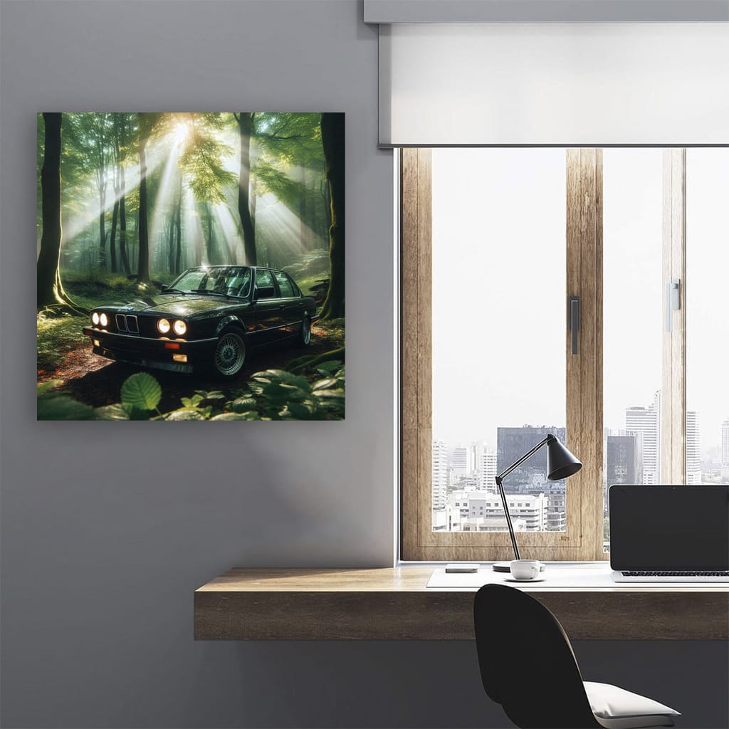 BMW E30 3 Series Amidst Nature - Classic Elegance Unleashed