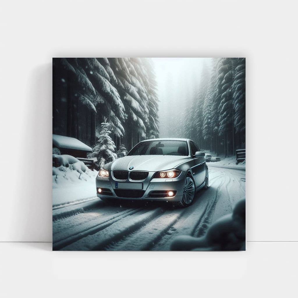 BMW E90 3 Series Winter Drive - Precision and Elegance