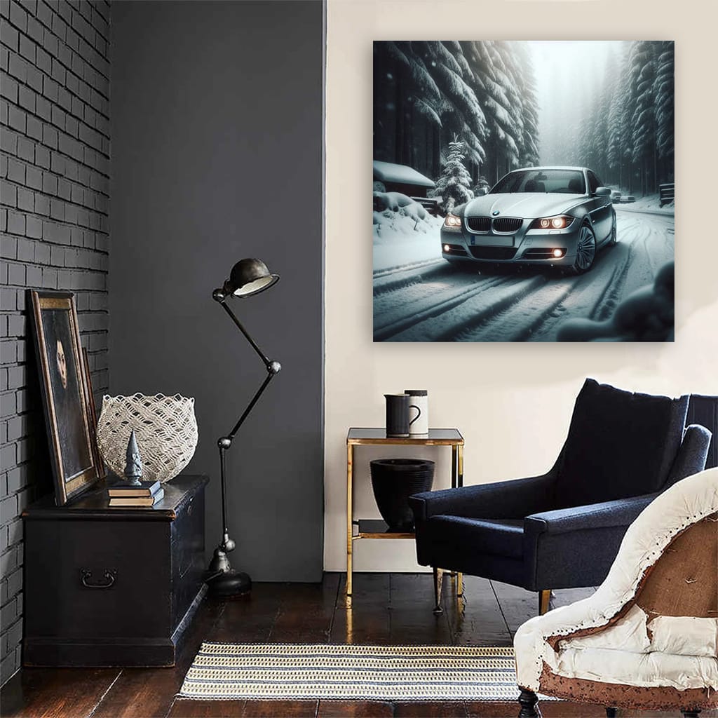 BMW E90 3 Series Winter Drive - Precision and Elegance