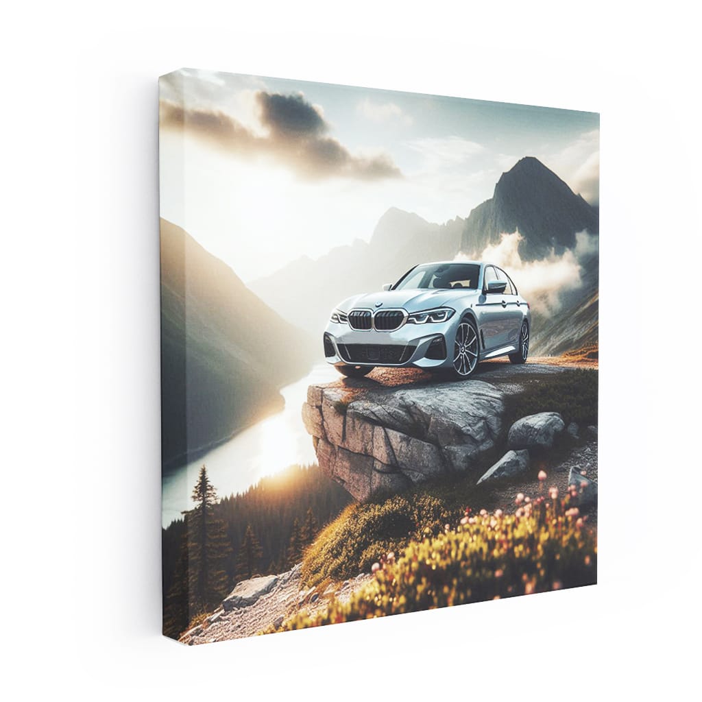 BMW 3 Series on Mountain Road - Ultimate Driving Experience