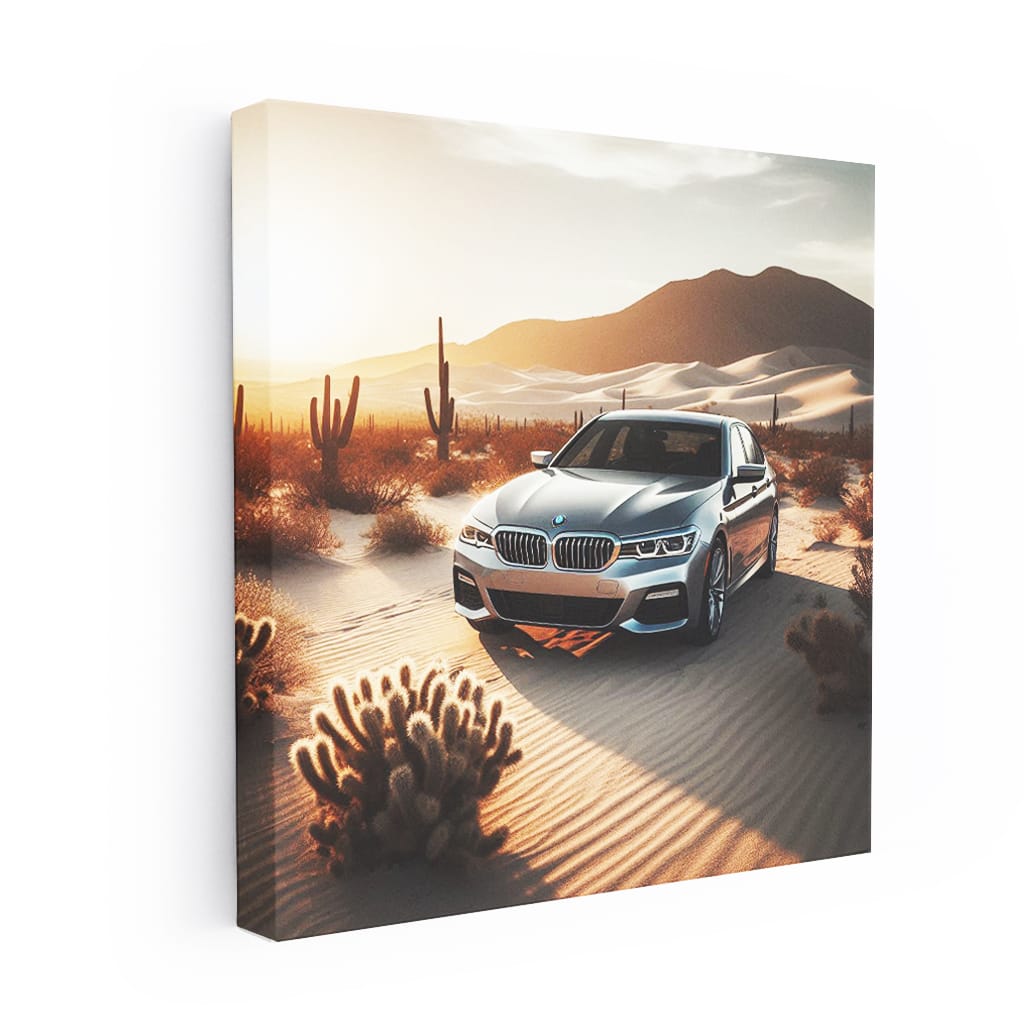 BMW 5 Series in Desert: Power and Elegance Unleashed
