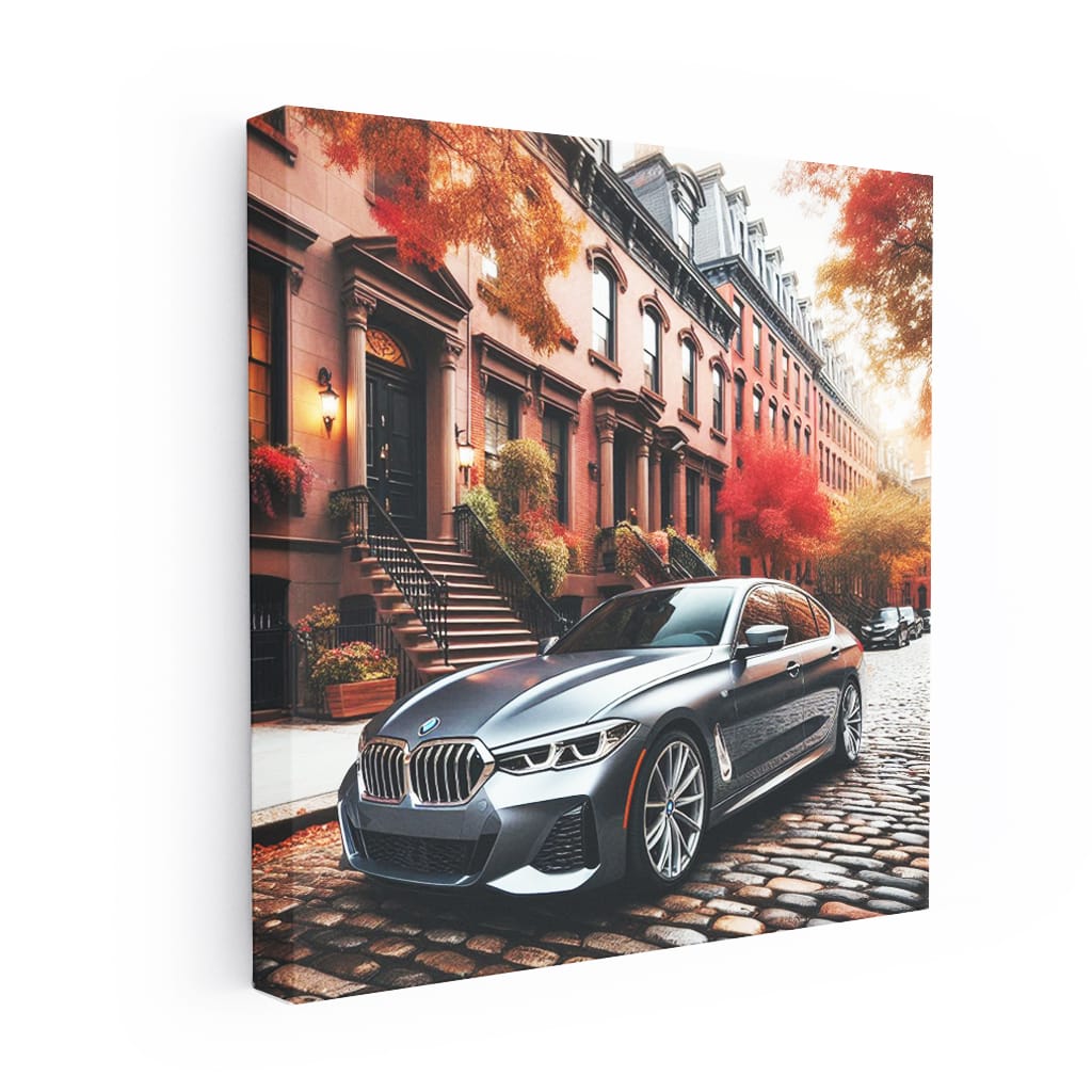 Gray BMW 7 Series in NYC - Elegance in Motion