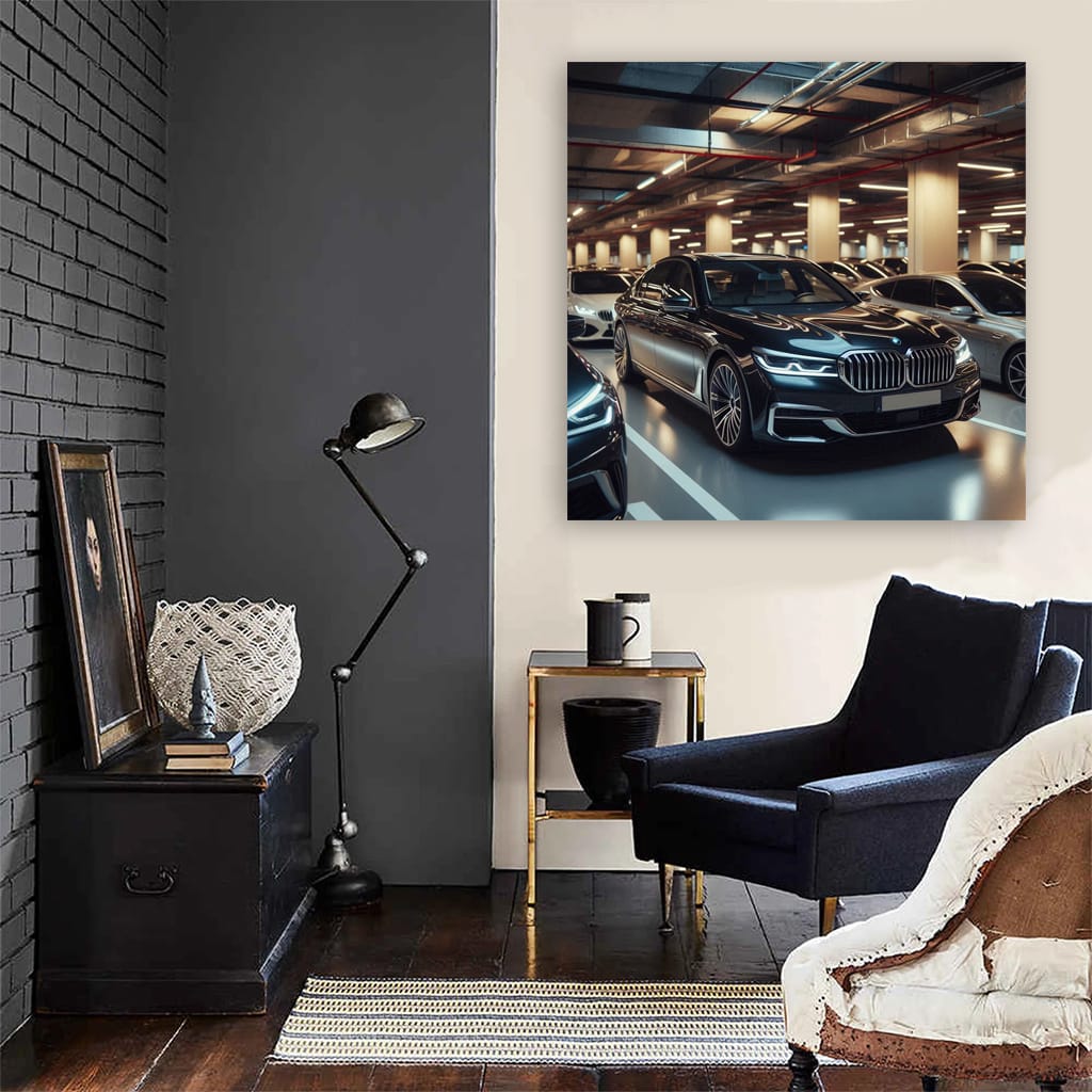BMW 7 Series Luxurious Parking - Elegance on Move