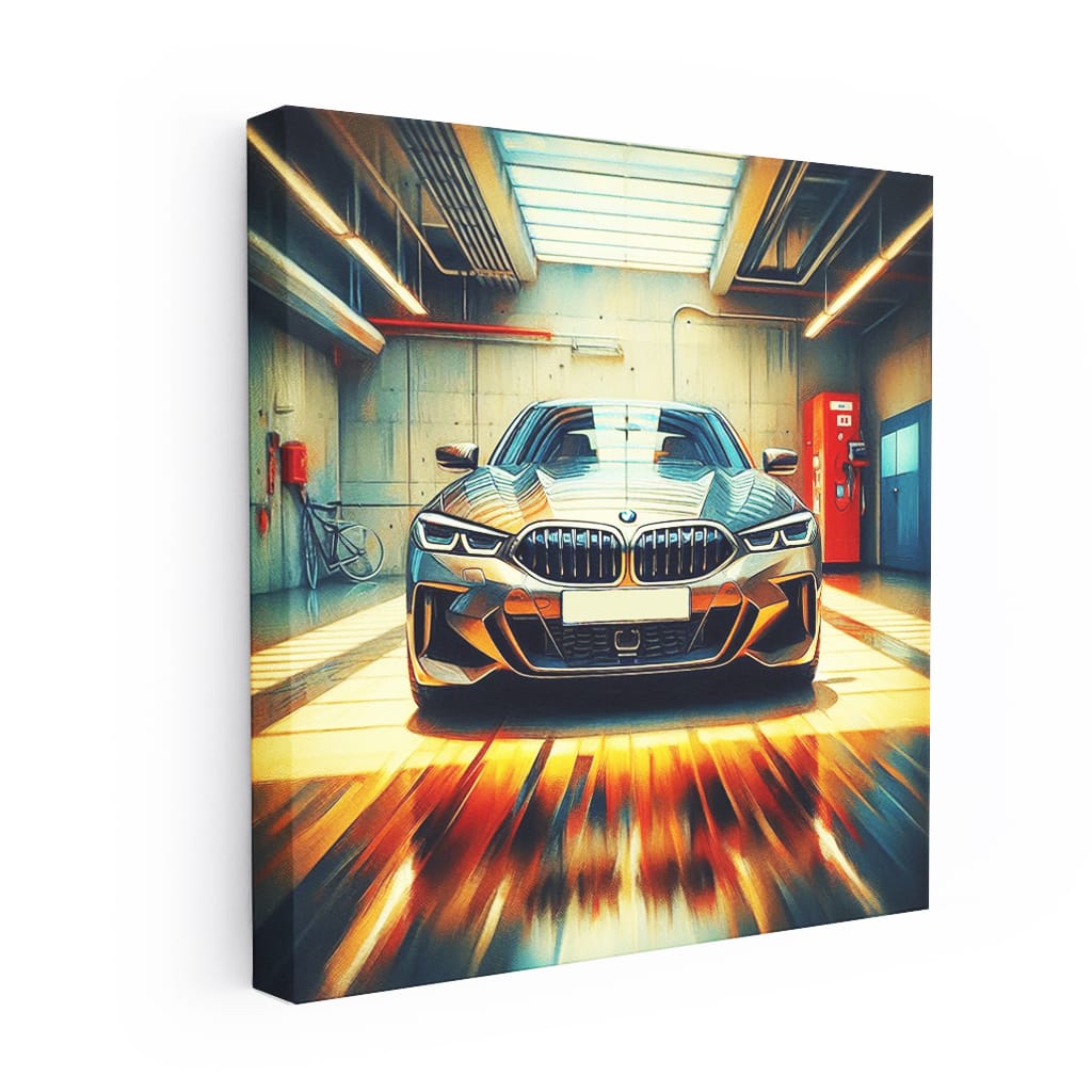 BMW G16 8 Series in Garage - Elegance Meets Power