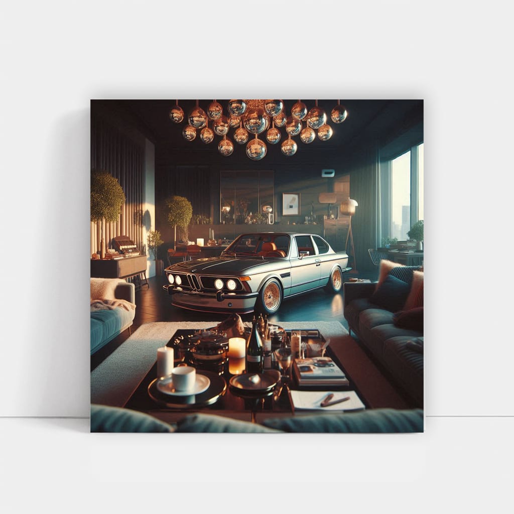 Classic BMW Coupe - Timeless Luxury, Vintage Elegance