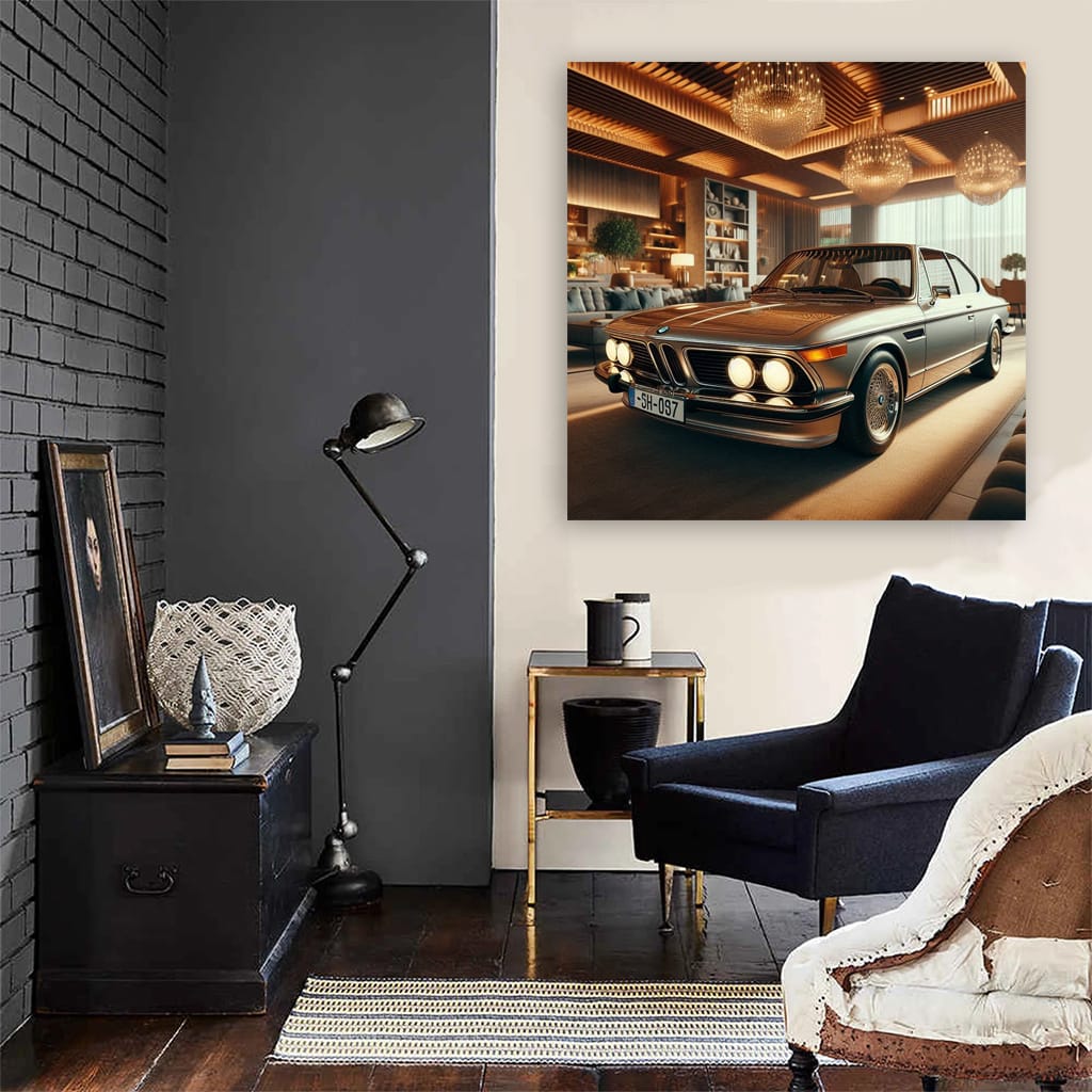 Vintage BMW Coupe - Timeless Luxury for Elite