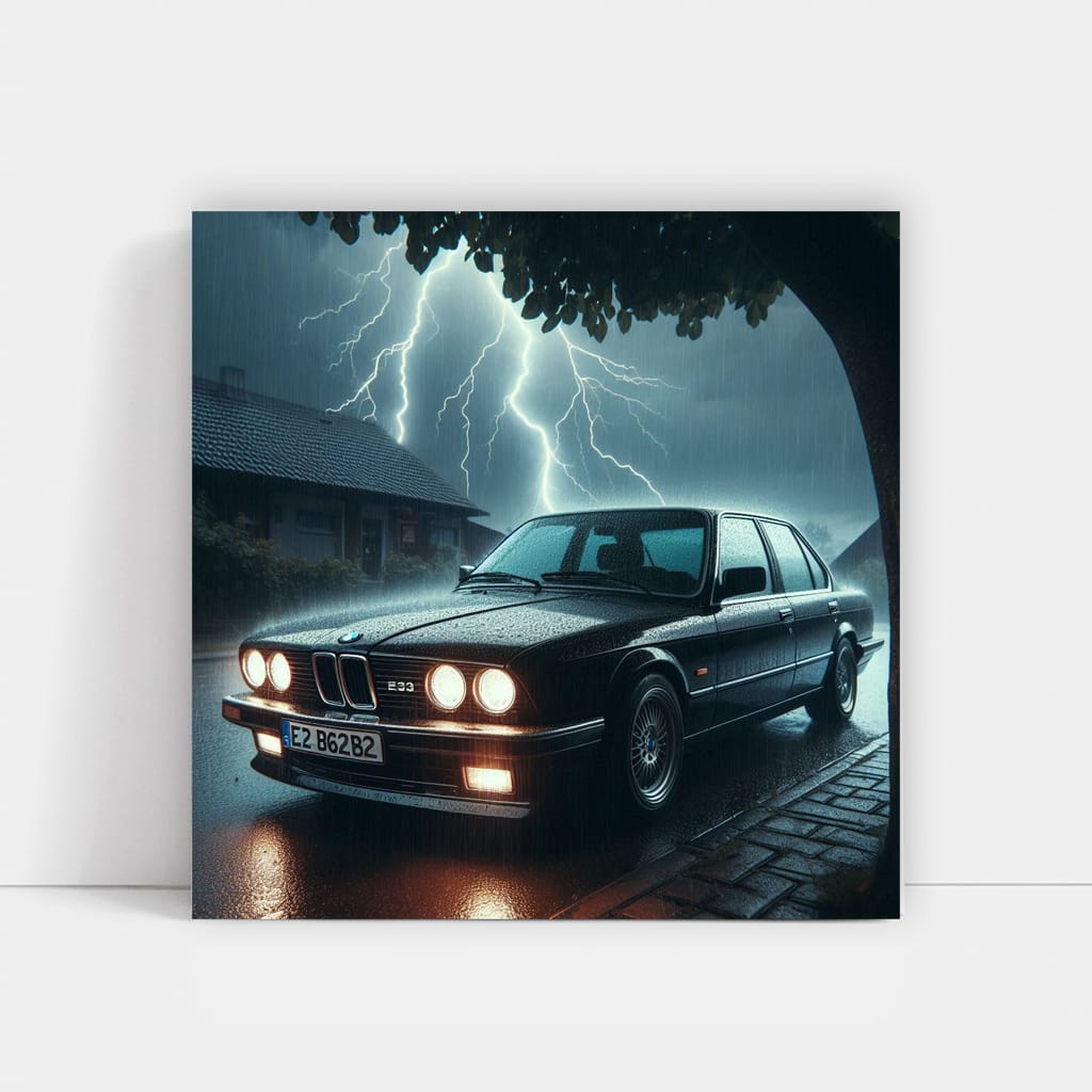 BMW E30 Thunderstorm: Classic Power and Elegance