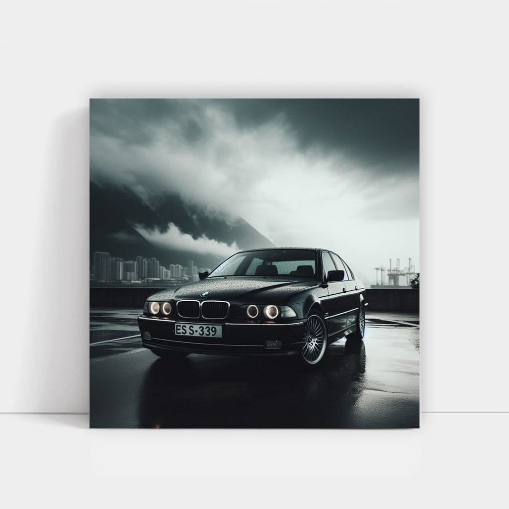 BMW E39 in Overcast Skies - Elegance Meets Performance
