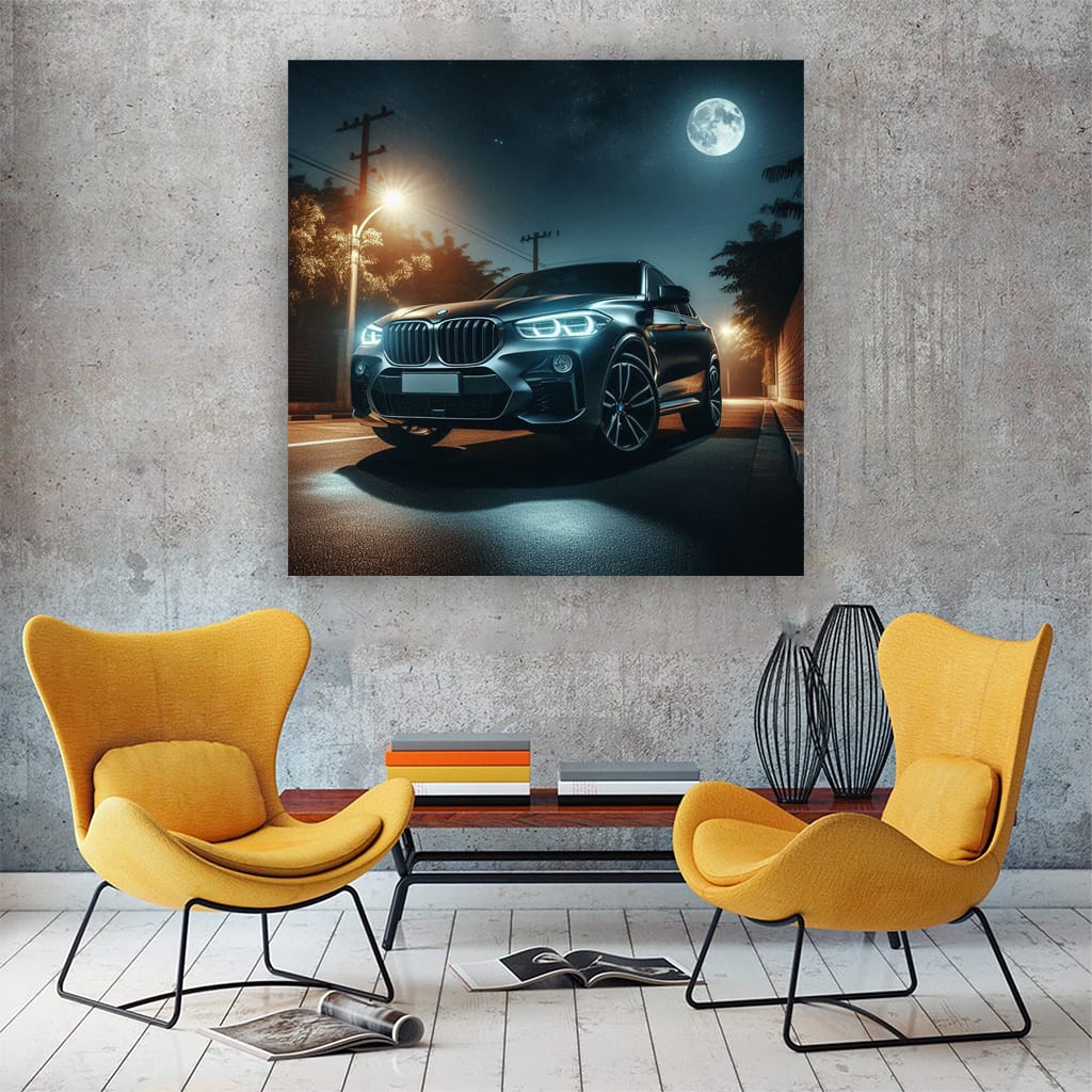 BMW Gray Night - Elegance and Power in Motion