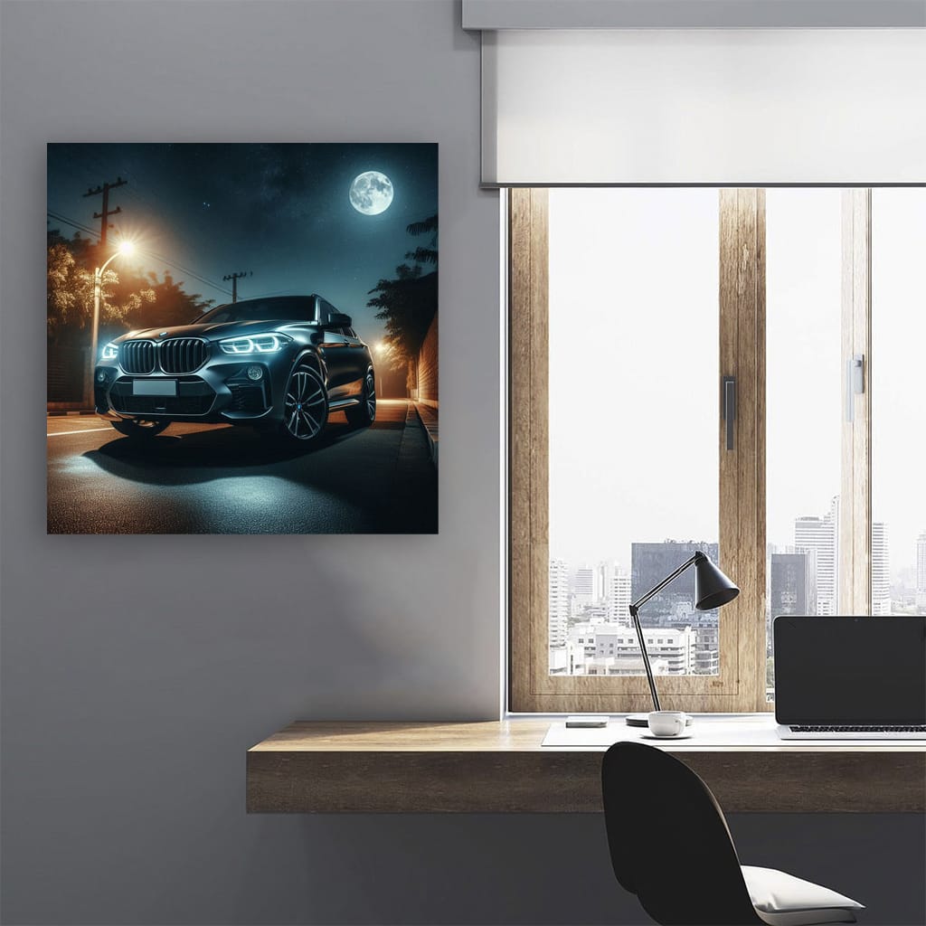 BMW Gray Night - Elegance and Power in Motion