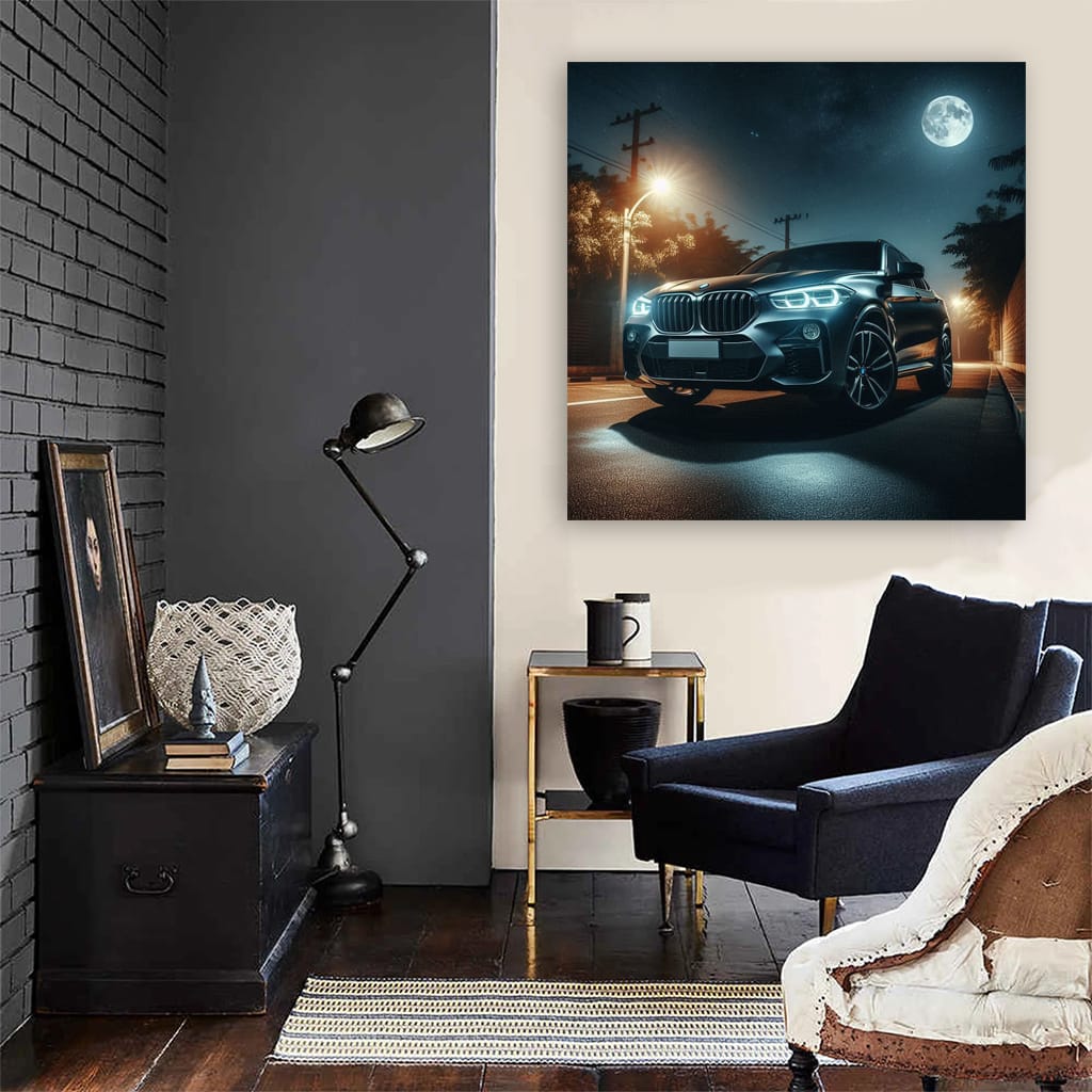 BMW Gray Night - Elegance and Power in Motion