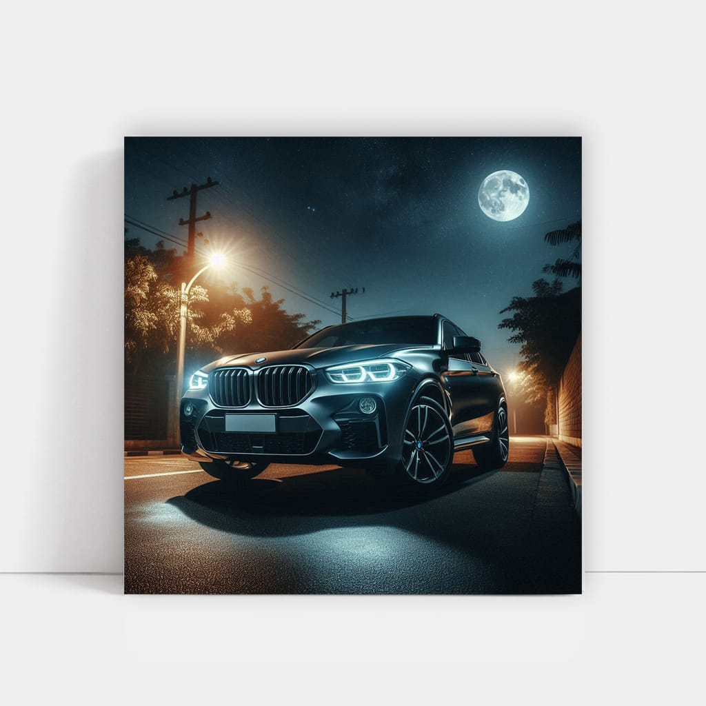 BMW Gray Night - Elegance and Power in Motion