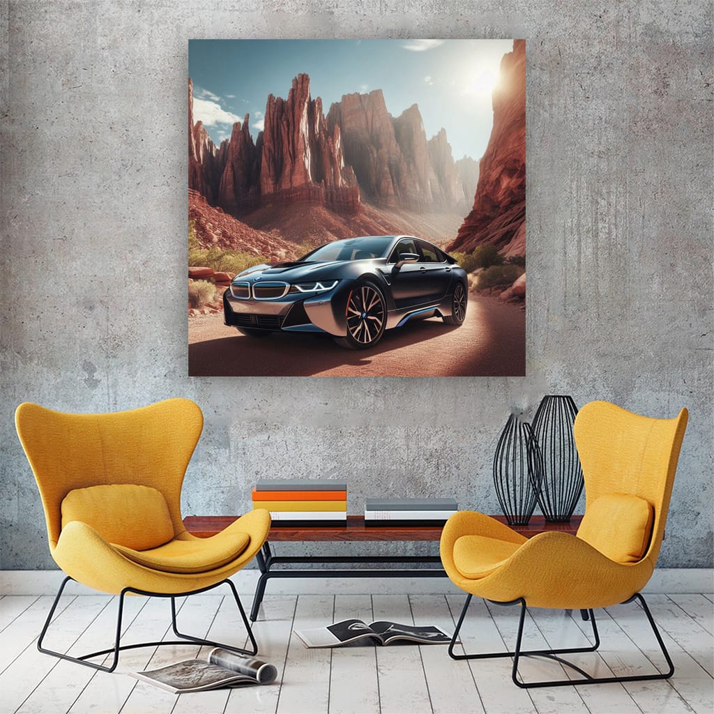 BMW i8 Canyon Adventure - Futuristic Hybrid Powerhouse