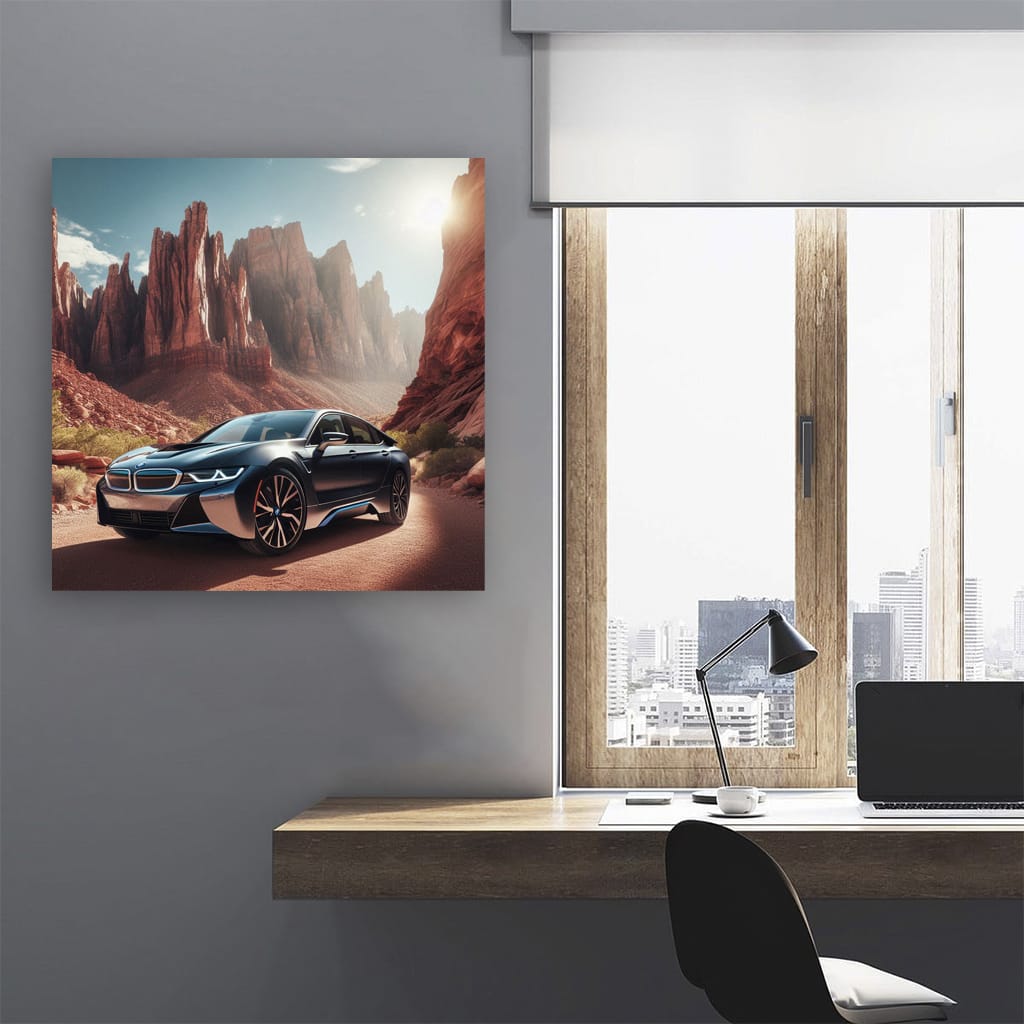 BMW i8 Canyon Adventure - Futuristic Hybrid Powerhouse