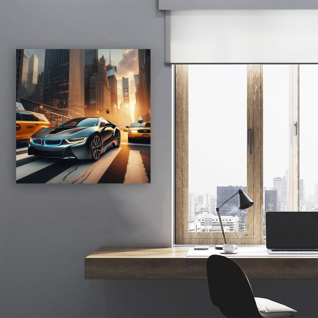 New York BMW i8 - Futuristic Elegance in Motion