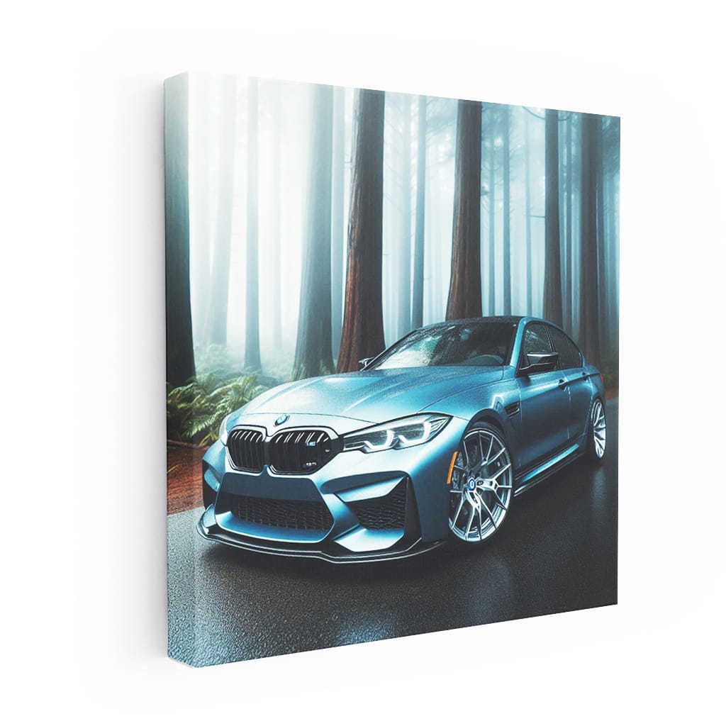 BMW M3 Shrouded in Fog: Power Meets Elegance
