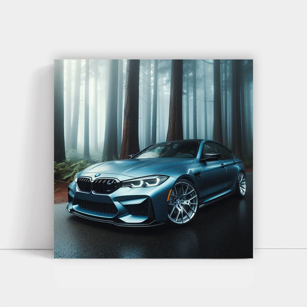 BMW M3 Shrouded in Fog: Power Meets Elegance