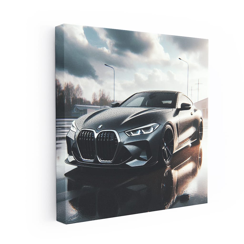 BMW M4 in Overcast Weather - Bold and Dynamic Drive