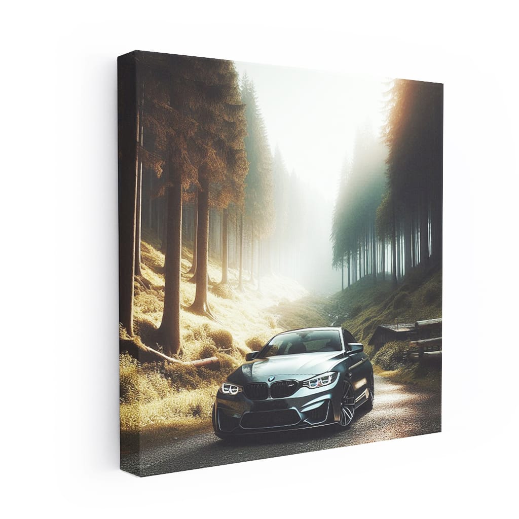 BMW M4 in Nature - Power and Elegance Captured