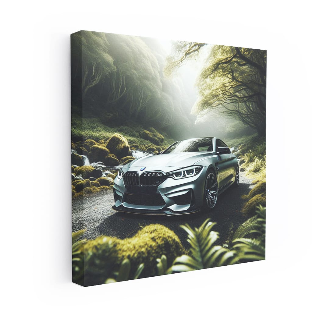 BMW M4 in Nature - Elegance and Power Captured