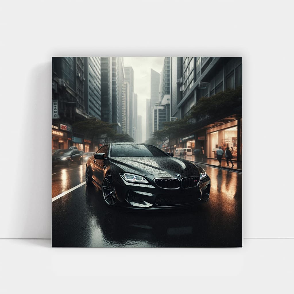 BMW M6 in Overcast Skies - Elegance Meets Power
