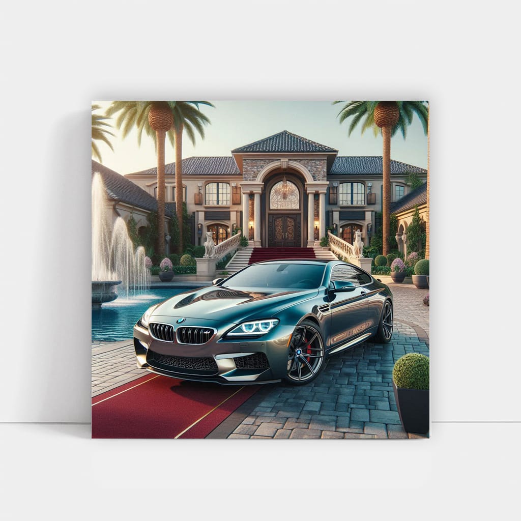 Gray BMW M6: Luxury Lifestyle, Power and Elegance