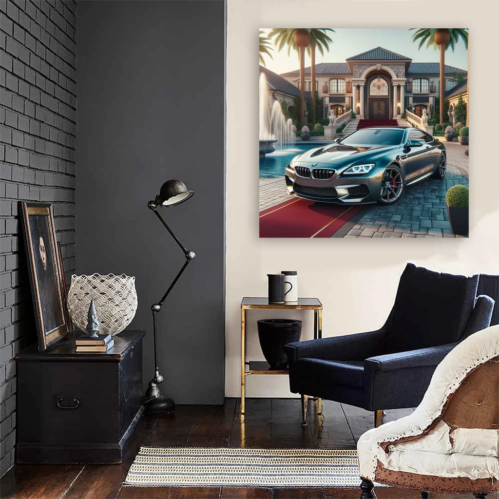 Gray BMW M6: Luxury Lifestyle, Power and Elegance