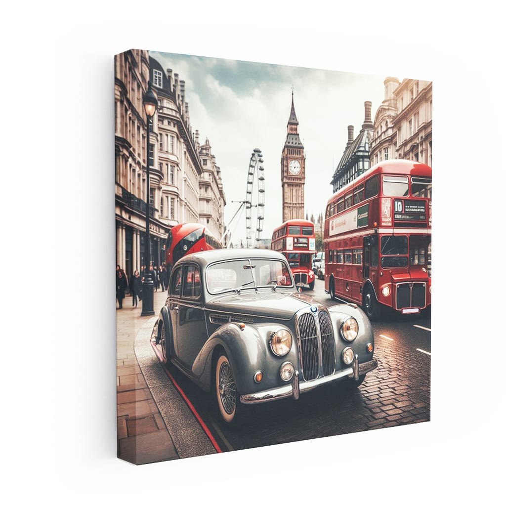 Classic Vintage BMW in London - Retro Charm and Style
