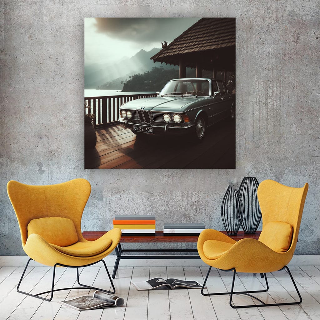 Vintage Classic BMW Style - Timeless Elegance in Motion