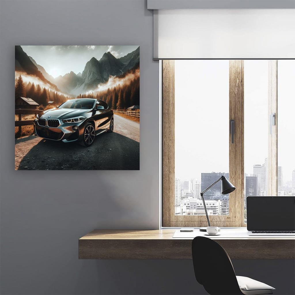 BMW X2 at National Park - Adventure Awaits with Style