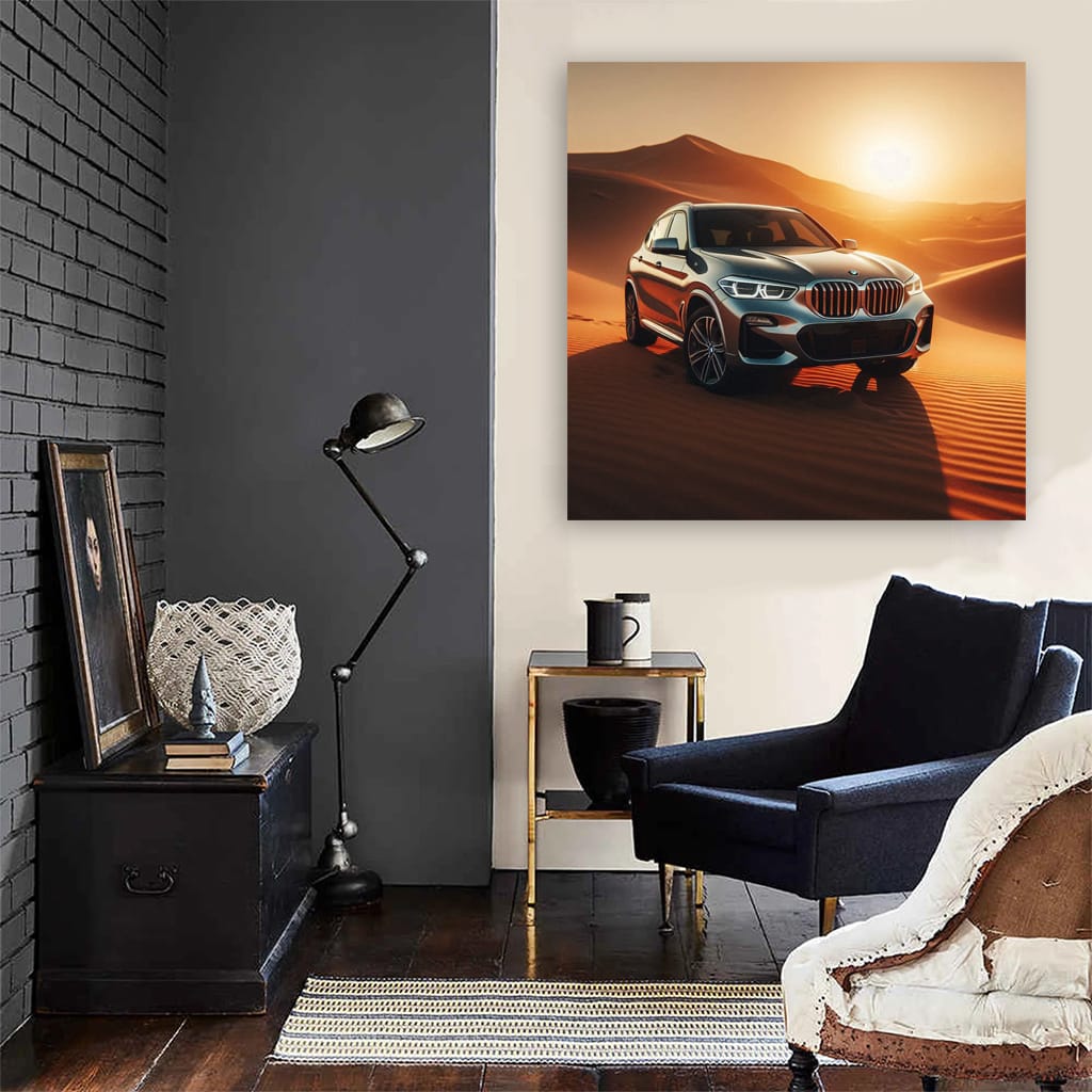 BMW X3 Conquering Desert - Rugged Elegance in Motion