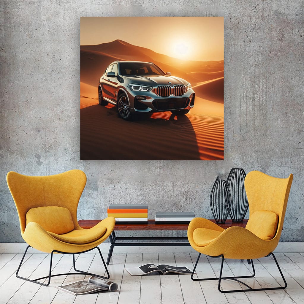 BMW X3 Conquering Desert - Rugged Elegance in Motion