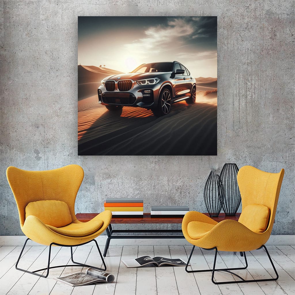 BMW X3 in Desert Terrain - Unleash Adventure and Power