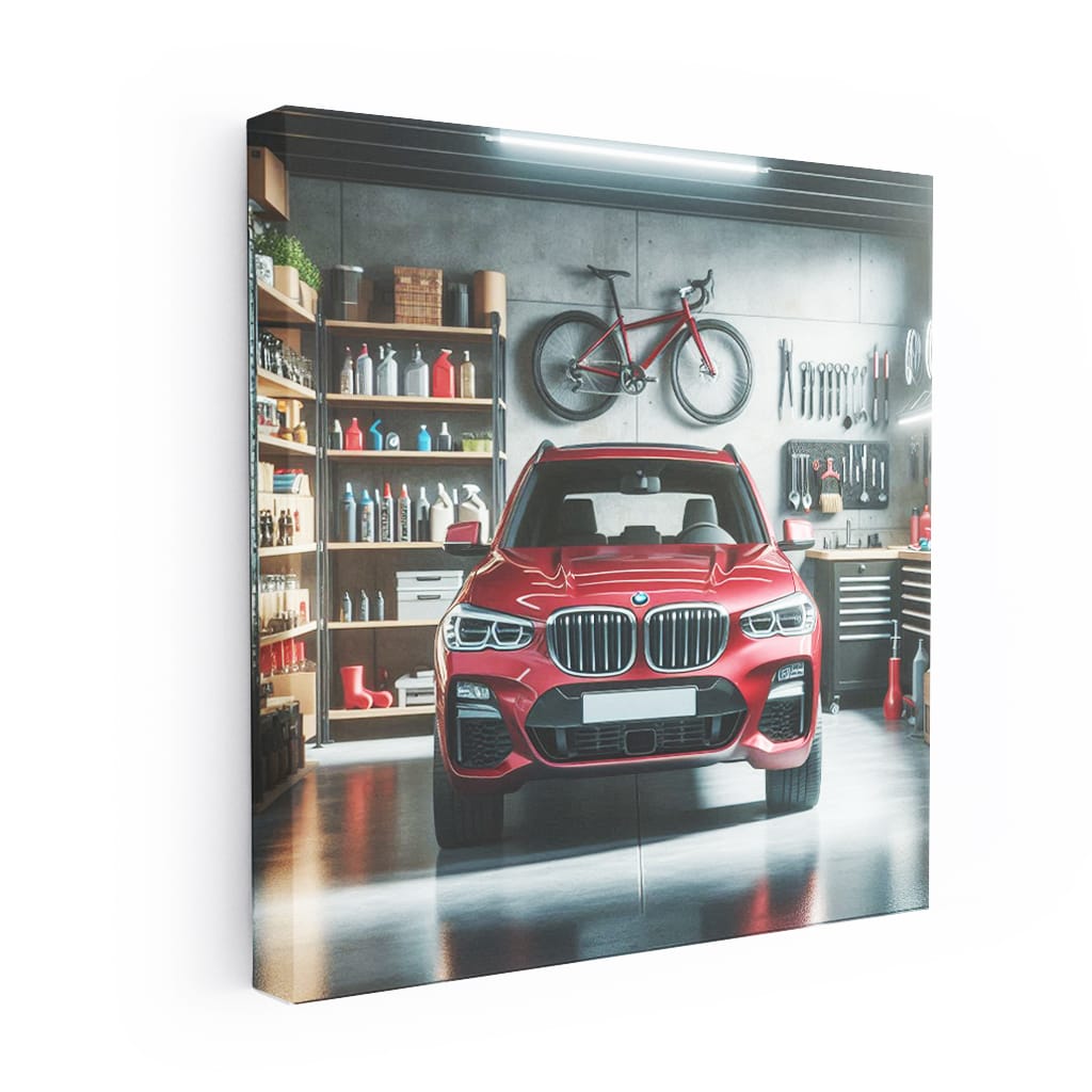 BMW X3 in Garage - Sleek and Versatile SUV Adventure