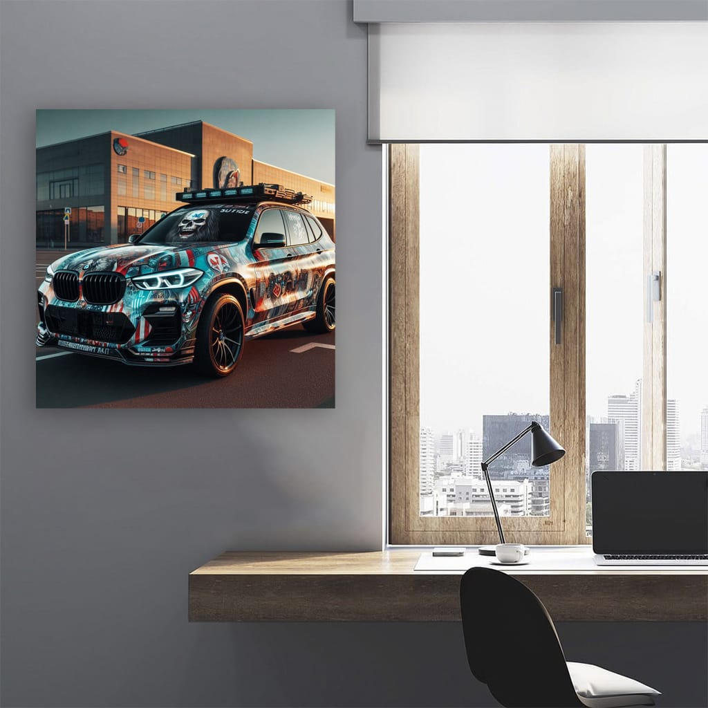 Vibrant BMW X3 Paint Job - Stylish and Bold SUV