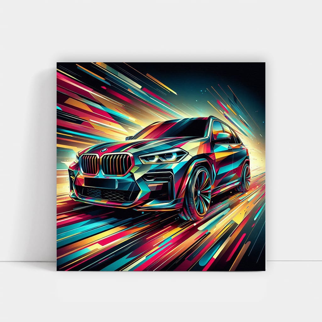 BMW X5 M Abstract - Dynamic Power and Luxury Styling