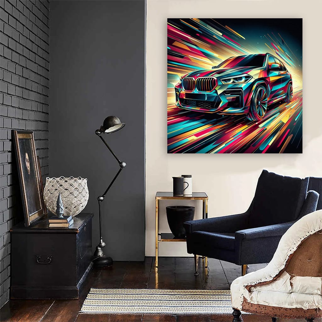 BMW X5 M Abstract - Dynamic Power and Luxury Styling
