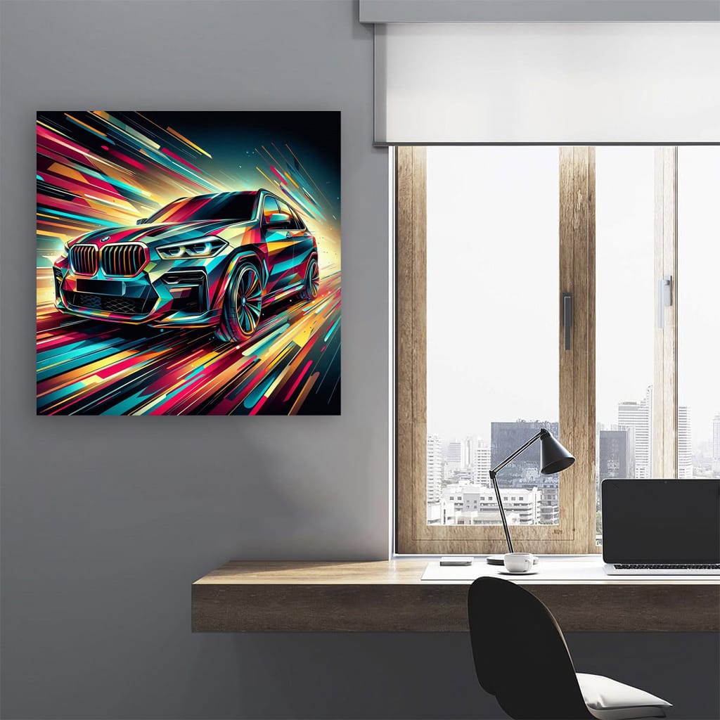 BMW X5 M Abstract - Dynamic Power and Luxury Styling