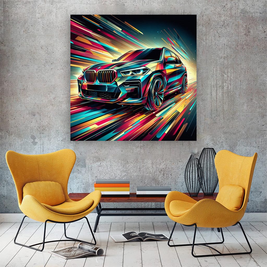 BMW X5 M Abstract - Dynamic Power and Luxury Styling
