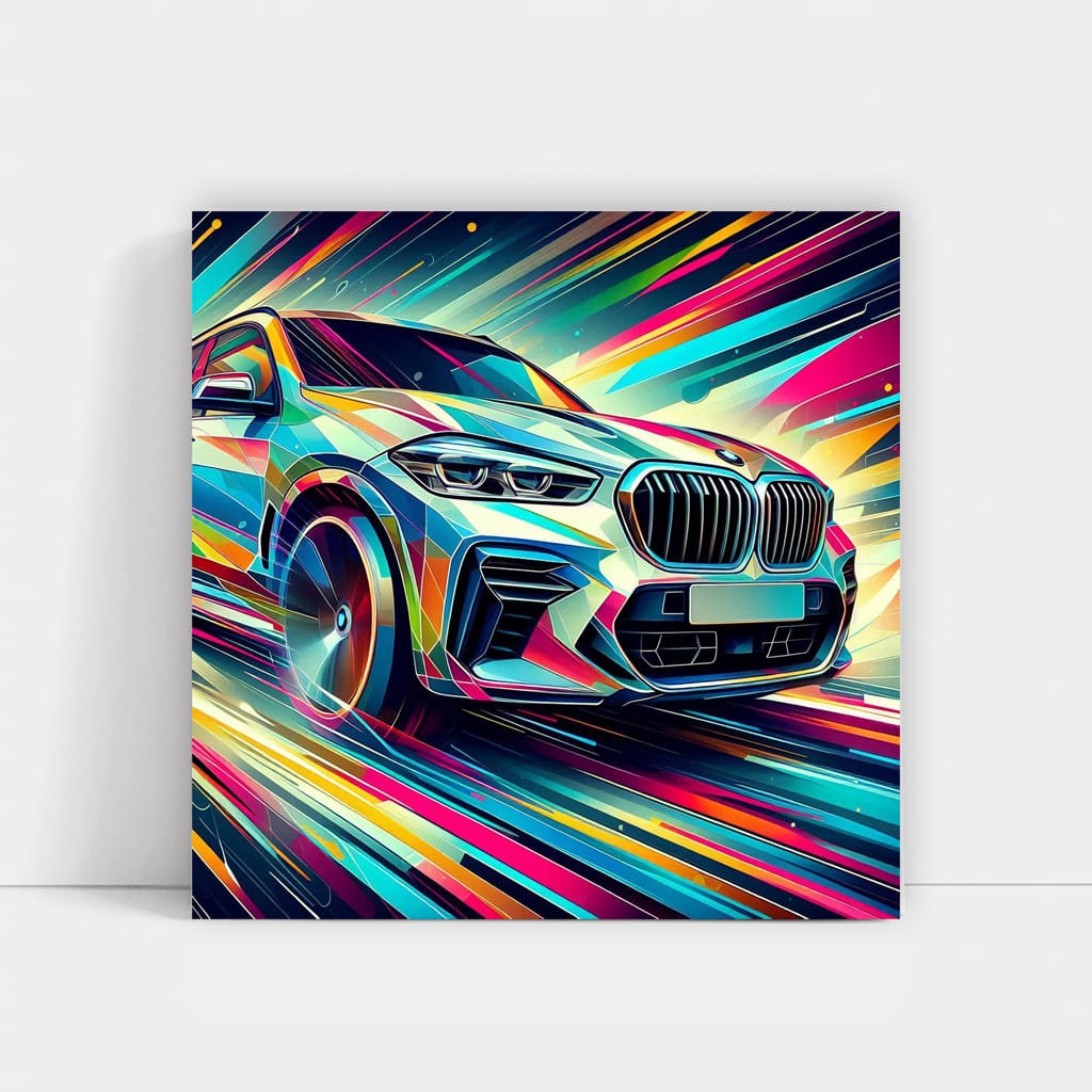 BMW X5M Abstract - Dynamic Performance and Luxury SUV