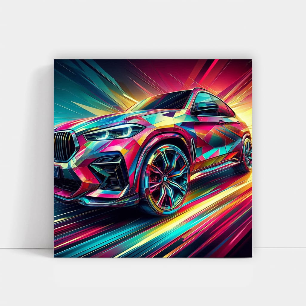BMW X6M Abstract - Power, Elegance, and Style